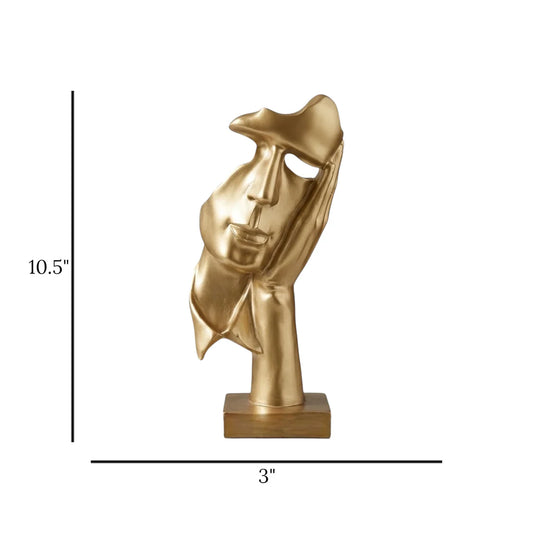Buy face in hand statue online Pakistan
Elegant golden face figurine with price
Modern luxury table decor items Pakistan
Premium quality resin face in palm gold sculpture
Unique abstract face decoration pieces Pakistan
High-quality imported China golden face and hand showpiece
Buy stylish conceptual statues for office desk
Luxury lifestyle shelf display items cash on delivery
Bright gold royal face on hand desk ornament Pakistan
Beautiful detailed facial art sculpture with stable base