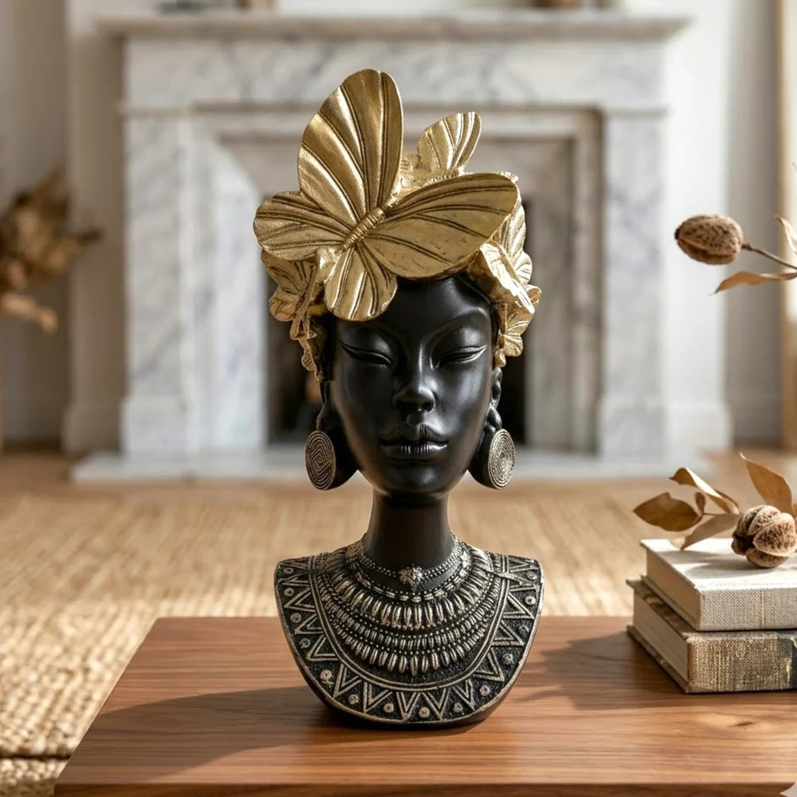 Black gold face figurine Pakistan

Surreal face sculpture online

Table decor Pakistan luxury items

Black and gold human face showpiece

Luxury salon vanity table decoration

Drawing room console centerpieces

Premium room styling ornaments

Majestic butterfly face busts

Avant-garde art statues online

Aesthetic bedroom decoration items
Face butterfly statue price in Pakistan

Black gold face figurine online Pakistan

Buy luxury table decor Lahore

China imported statues price in Karachi

Premium room dec