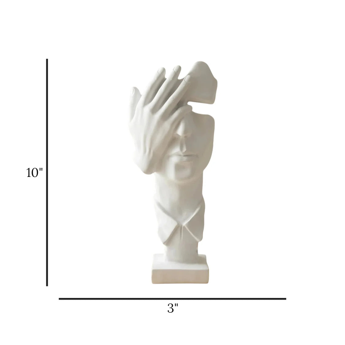 Face in hand statue white face figurine china imported statue table decor pakistan

High quality abstract white face in palm showpiece china

Unique single face hand figurine table decor pakistan

Imported single figure human mask in white finish

Premium matte white face on hand statue COD