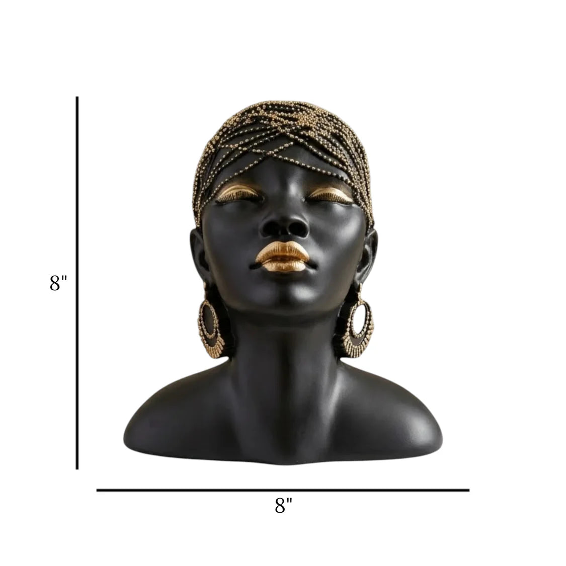 Black female figurine Pakistan

China imported statue online

Table decor Pakistan luxury items

Black and gold lady showpiece

Luxury salon vanity table decoration

Drawing room console centerpieces

Premium room styling ornaments

Majestic abstract lady busts

Minimalist dynamic human figurines

Aesthetic bedroom decoration item