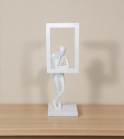 White rectangle sculpture Pakistan

Abstract man figurine online

Table decor Pakistan luxury items

Geometric frame human showpiece

Modern minimalist home decoration

Living room console centerpieces

Nordic style human statues

Imported room decoration ornaments

Premium white resin sculptures

Standing man statue price in Pakistan

White rectangle sculpture online Pakistan

Buy luxury table decor Lahore

China imported accents price in Karachi

Premium lounge room decor Islamabad

Online shopping import