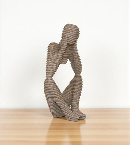 Nordic thinker statue online

Minimalist abstract human sculpture

Beige decoration pieces Pakistan

Thinking man shelf showpiece

Living room console table decor

Aesthetic room decor items

Earthy tones home accessories

Modern abstract desk figurines

Imported China home decor pieces

Premium table centerpieces online
Buy Nordic style thinker statue online

Minimalist beige abstract statue for bookshelf

Modern matte beige thinking man showpiece for table

Premium quality resin thinker sculpture 9x5 inch