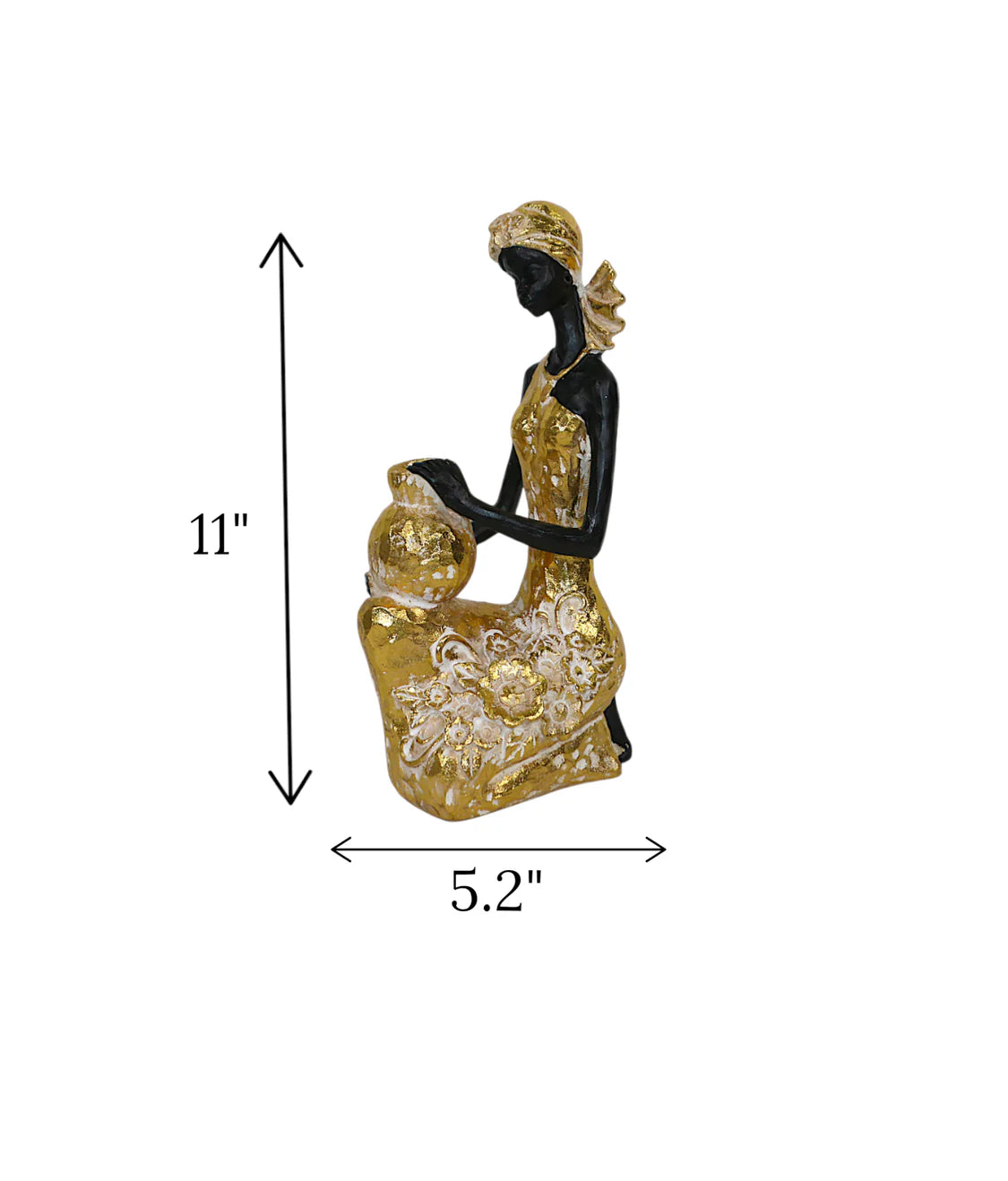African lady statue price in Pakistan

Golden decoration pieces online Pakistan

Buy luxury table showpieces Lahore

African woman figurine price in Karachi

Premium home decor items Islamabad

Online shopping decoration pieces Pakistan
Abstract cultural woman sculpture

Metallic gold traditional figurine

Exotic lady with water jug decor

Minimalist luxury room accent piece

Tall vertical table showpiece gold

Table decor statue horse white 7.5"x6" china

Textured resin tribal art ornament

High-end entryw