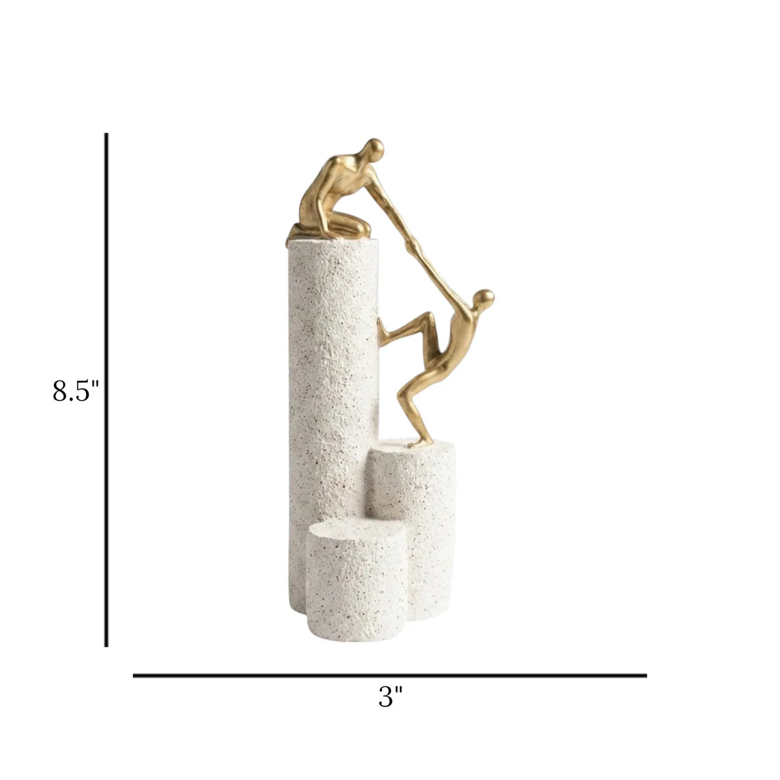 Climbing mountain statue 2 figures climbing figurine black gold mountain sculpture table decor pakistan

High quality black golden dual climbing showpiece china

Unique double figure human figurine table decor pakistan

Imported black motivational statue with gold mountain edge

Premium metallic gold accent mountain climber statue COD