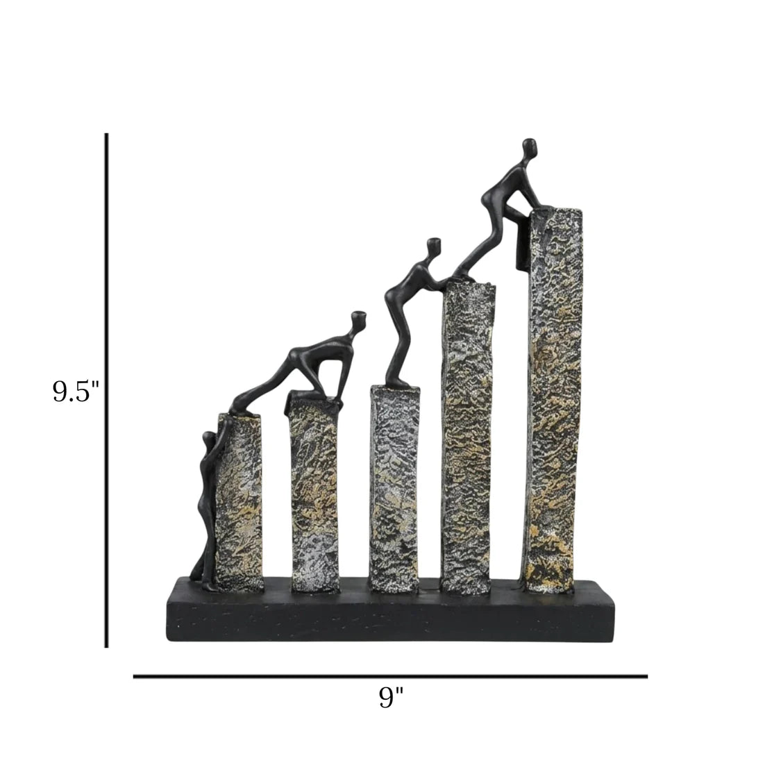 Buy climbing figures statue online Pakistan

Elegant tall motivational sculpture with price

Modern luxury table decor items Pakistan

Premium quality resin 4 figure climbing decor

Unique black and gold office decoration pieces Pakistan

High-quality imported China climbing man showpiece

Buy stylish corporate statues for boss executive table

Luxury lifestyle shelf display items cash on delivery

Black royal team climbing desk ornament Pakistan

Beautiful detailed architectural sculpture with stable base