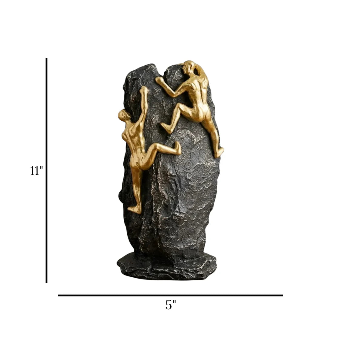Buy climbing mountain statue online Pakistan

Elegant 2 figures climbing figurine with price

Modern luxury table decor items Pakistan

Premium quality resin black gold mountain sculpture

Unique motivational office decoration pieces Pakistan

High-quality imported China climbing man showpiece

Buy stylish corporate statues for boss executive table

Luxury lifestyle shelf display items cash on delivery

Black royal team climbing desk ornament Pakistan

Beautiful detailed architectural sculpture with stable 