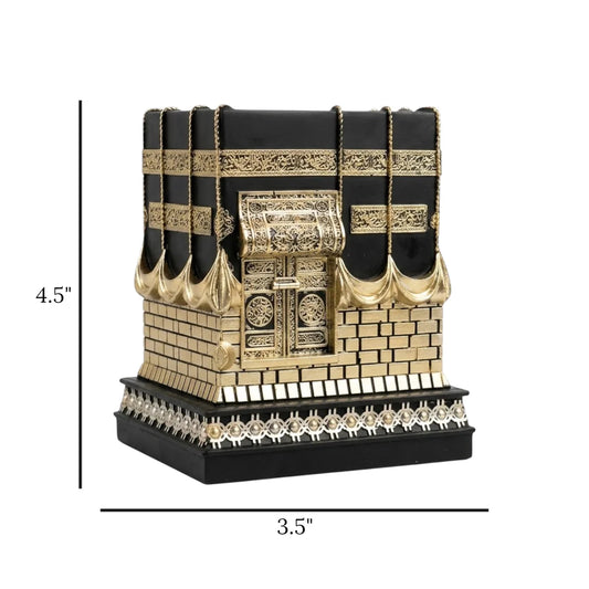 Buy small Kaaba replica sculpture online Pakistan

Elegant golden black Khana Kaaba model with price

Modern luxury mini Islamic table decor items Pakistan

Premium quality gold electroplated small Kaaba figurine

Unique black and gold religious display pieces Pakistan

High-quality imported China small Islamic showpiece

Buy stylish sacred ornaments for office table

Luxury lifestyle shelf display items cash on delivery

Small resin Kaaba desk ornament fast shipping Pakistan

Beautiful detailed miniature I
