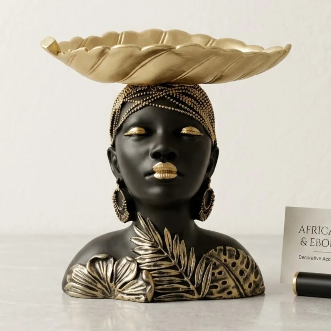 Black gold female figurine Pakistan

Leaf headpiece sculpture online

Table decor Pakistan luxury items

Black and gold woman face showpiece

Luxury salon vanity table decoration

Drawing room console centerpieces

Premium room styling ornaments

Majestic botanical lady busts

Avant-garde art statues online

Woman leaf statue price in Pakistan

Black gold female figurine online Pakistan

Buy luxury table decor Lahore

China imported statues price in Karachi

Premium room decor Islamabad

Online shopping imp