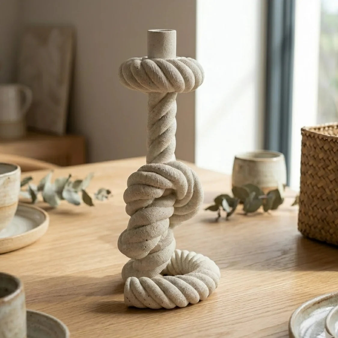 White candle holder Pakistan

Twisted rope decor online

Table decor Pakistan luxury items

Modern dining table candle centerpieces

Minimalist resin candle stands

Cozy living room decoration pieces

Nordic style knot candle holders

Premium room styling ornaments

Rope candle stand price in Pakistan

White candle holder online Pakistan

Buy luxury table decor Lahore

Twisted rope decor price in Karachi

Premium cozy lounge accessories Islamabad

Online shopping imported candle holders Pakistan