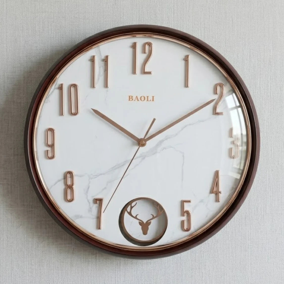 White pendulum clock online

Minimalist wall clock Pakistan

China imported clock online

Earthy brown design wall clocks

Luxury drawing room wall decoration

Main TV lounge wall centerpieces

Premium home styling timepieces

Majestic moving pendulum clocks

Nordic style matte white watches

Aesthetic neutral tone clocks Pakistan