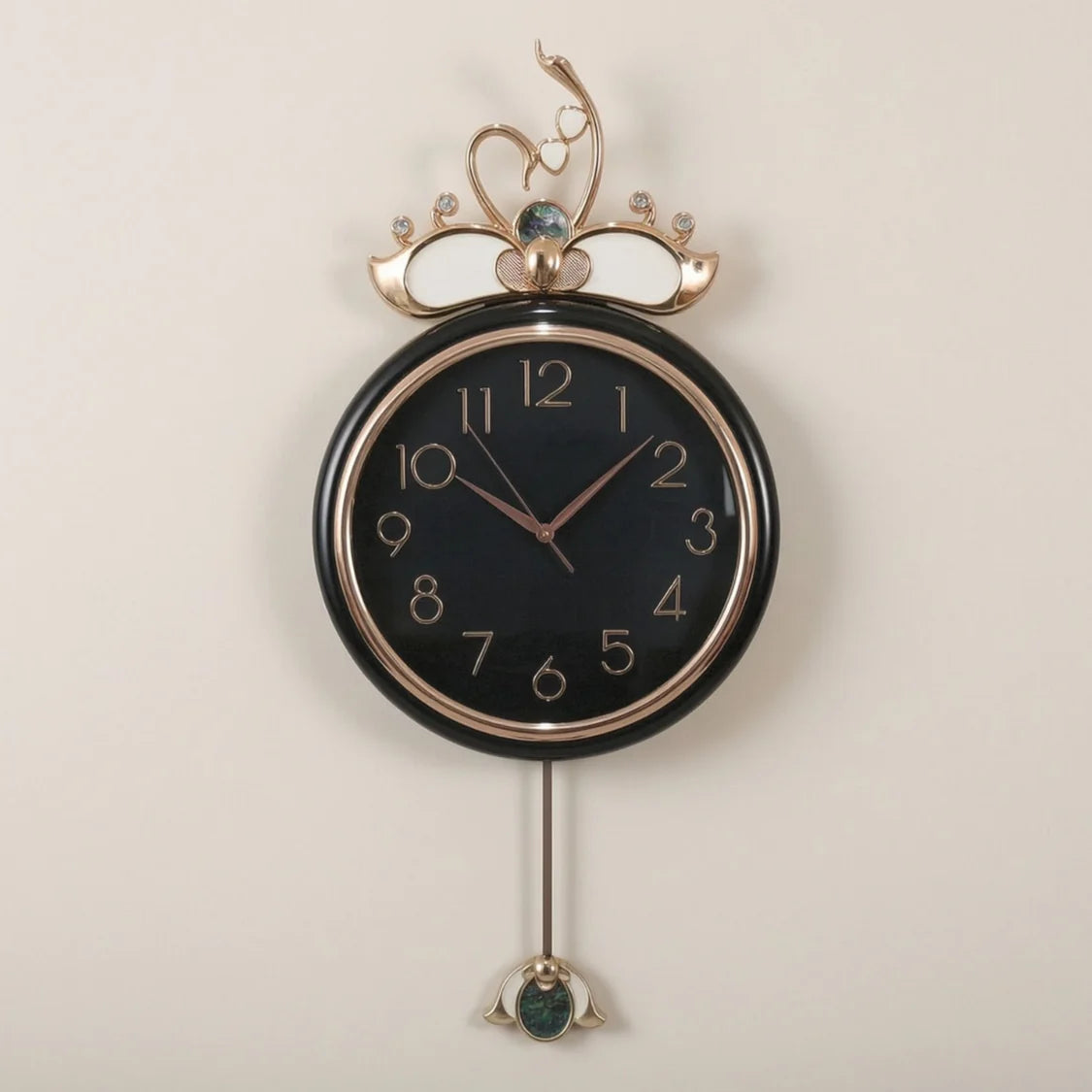Royal swan clock price in Pakistan

China imported clock online

Modern living room feature wall layout clock

Bridal bedroom feature wall clock Pakistan

High-end swan design wall clocks

Luxury drawing room wall decoration

Main TV lounge wall centerpieces

Premium home styling timepieces

Fancy wall clock swan crown pendulum price in Pakistan

Royal wall clock online Pakistan

Buy luxury wall decor Lahore

China imported clocks price in Karachi

Premium lounge room wall decor Islamabad

Online shopping l