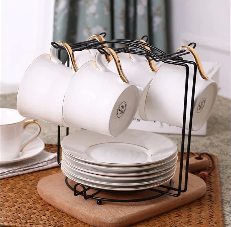 Cups Holder Stand dishes Plate Rack