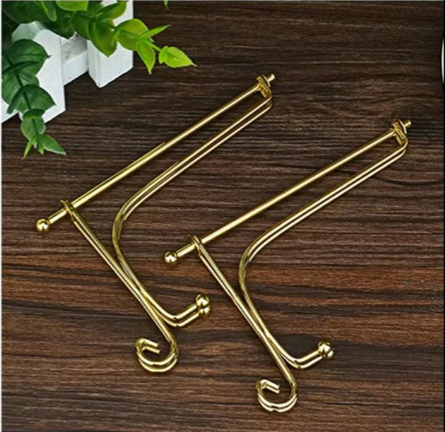 1x 6 inch Display Stand Iron Easel Plate Display Photo Holder Stand
