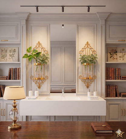 Luxury wall hanging plant holders for living room and bedroom decoration - Decore Wholesale.