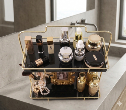 2-Tier Serving Tray – Modern Dining & Party Display Stand