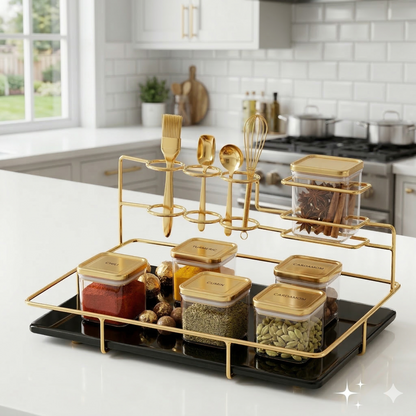 Electric Toothbrush Toothpaste Holder Cosmetic Stand Lipstick Makeup Brush Rack