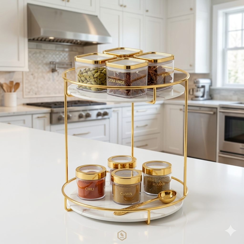 Iron Art Nordic Style Bathroom Rack Lipstick Perfume Cosmetic Skin Care Product Storage Rack Finishing Table Rack