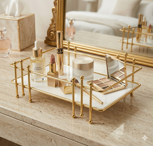 Luxury Organizer Gold Multi-Purpose Rack

Luxury Perfume Display

Dressing Table Organizer

Shiny Gold Makeup Tray

Royal Look Home Decor

Cosmetic Storage Rack

Elegant Vanity Tray

Minimalist Metal Rack

Tabletop Gold Organizer

Premium Makeup Stand

Aesthetic Room Styling

Gold Finish Storage

Perfume Tray Pakistan

Modern Dressing Table

Jewelry Display Tray

Fancy Room Decor

Gold Plated Organizer

Stylish Makeup Holder

Luxury Gifts For Her

Decore Wholesale Special