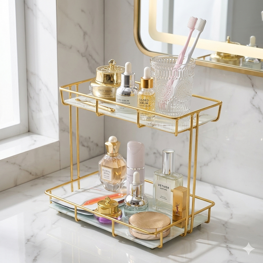 Perfume Cosmetic Skin Care Product Storage Rack Finishing Table Rack