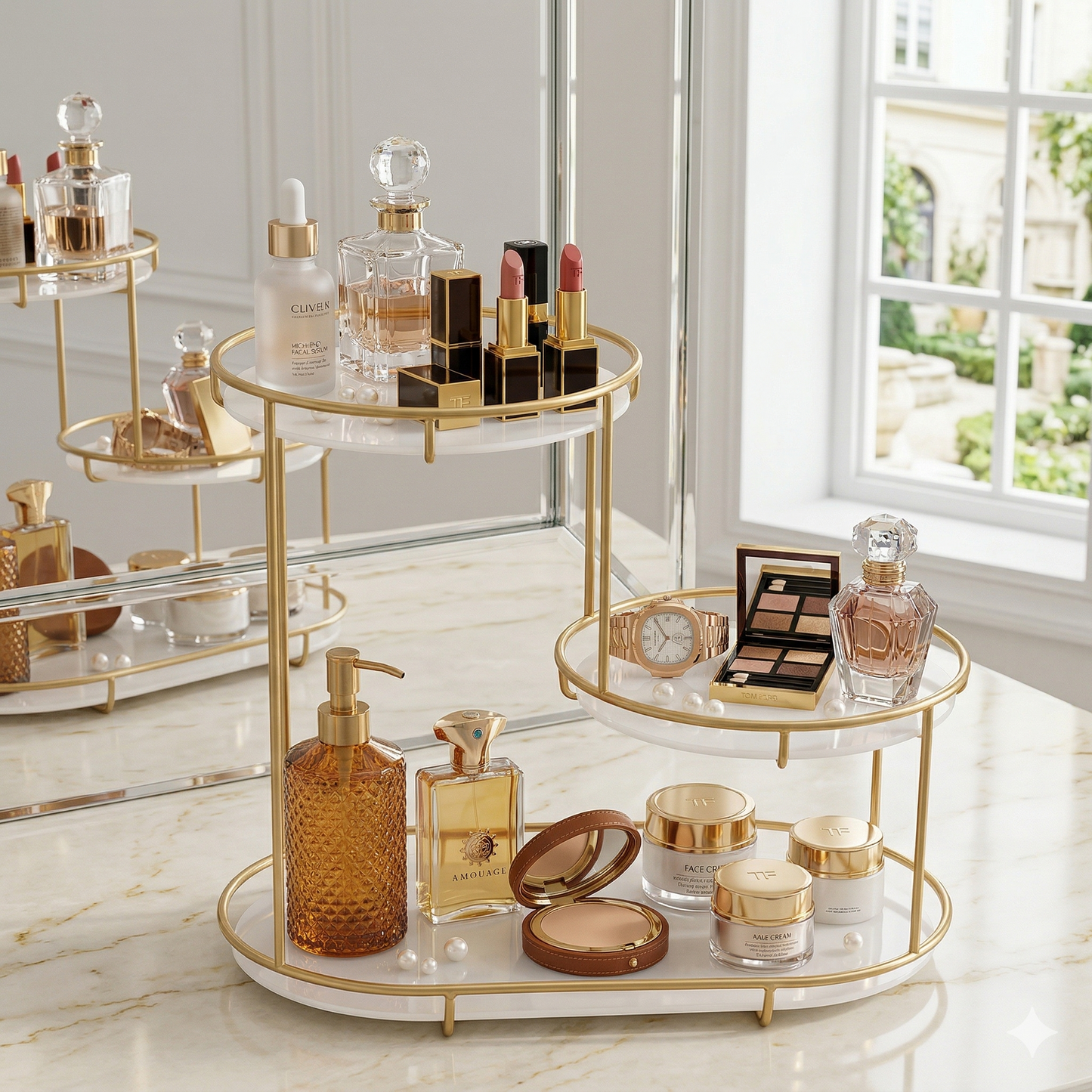 3 Tier Golden Organizer 3 Tier Golden Organizer

Step Design Makeup Rack

Oval Vanity Shelf

Perfume Display Stand

Luxury Cosmetic Holder

White Acrylic Base Rack

Dressing Table Organizer

Gold Skincare Shelf

Teen Manzilla Rack

Premium Makeup Stand

Aesthetic Room Decor

Metal Jewelry Rack

Vanity Area Decor

Stylish Perfume Holder

Makeup Storage Pakistan

Golden Step Rack

Elegant Vanity Tray

Cosmetic Shelf Gold

Luxury Home Organizers

Decorative Storage Rack