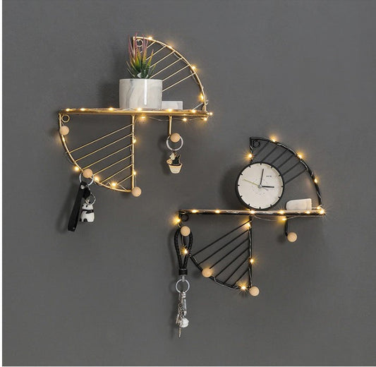 Buy creative wall decoration shelf for bedroom online

Aesthetic wall hanging storage rack for cosmetics

Premium bedroom accent wall display shelf price

Modern geometric wall shelf for small vases and makeup

Buy vanity storage rack wall mounted Pakistan

Elegant bedroom interior decoration shelf online

Small decorative wall shelves for girls room

Luxury cosmetics and plant display rack for wall

Buy space saving wall hanging organizer Pakistan

Fancy floating display rack for bedroom accent wall
