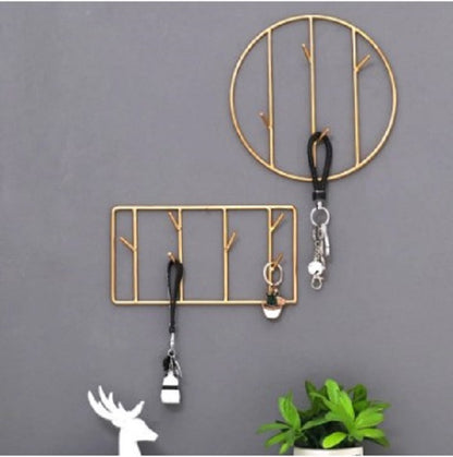 Iron Art Key Holder Wall Coat Hangers Home Decoration wall Hook