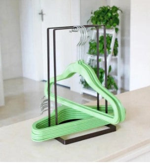 Modern minimalist hanger stacker for wardrobe organization and neat closet space - Decore Wholesale.
