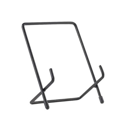 1pc Multi-Purpose Metal Display Stand - Adjustable Plate & Picture Frame Holder
