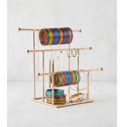 Bangle stand metal, churi stand rose gold, earring organizer rack, jewelry display stand pakistan, multipurpose jewelry rack, sasta jewelry stand wholesale, dropshipping products for women, bridal jewelry organizer, bangles hanging rack, earring holder stand, jewelry storage box alternative, rose gold decor rack, churiyaan rakhne wala stand, vanity jewelry organizer, boutique display rack, jewelry shop accessories, wholesale jewelry organizer, shopyfi winner product girls